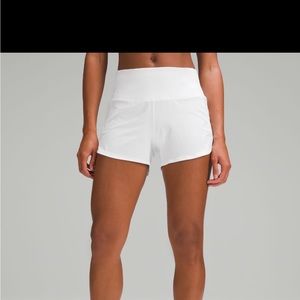 Lululemon speed up high rise lined short 4”